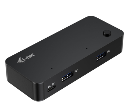 Hub USB I-TEC USB-C/USB-A Universal KVM HUB + USB-C PowerIn 15W max CAKVMHUB2A2C